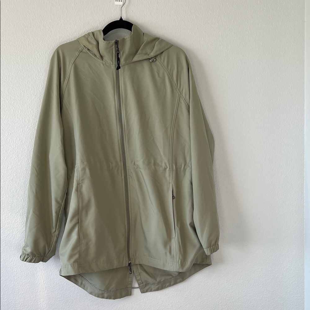 Kirkland Signature Olive Raincoat Size XL